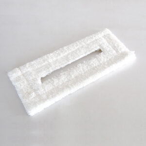 White Microfiber Cloth with Velcro, 330 x 150 mm (for Rectangular Brushes)
